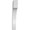 Ekena Millwork 3 1/2-in. W x 22-in. D x 26-in. H Legacy Architectural Grade PVC Knee Brace BRCP035X22X26LEC - alternate 3